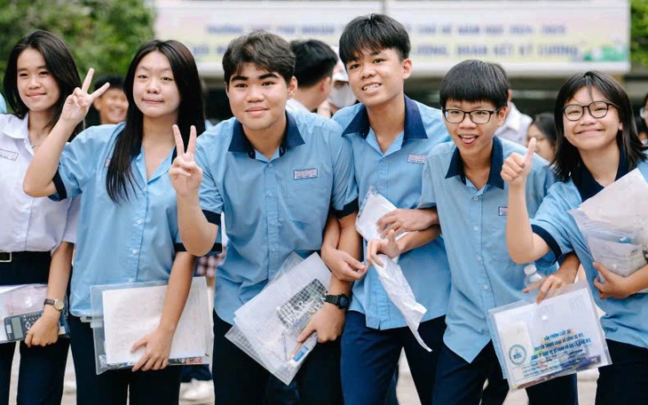 Hơn 150.000 học sinh TP.HCM có mặt tại điểm thi, sẵn sàng bước vào kỳ thi lớp 10 - Ảnh 5.