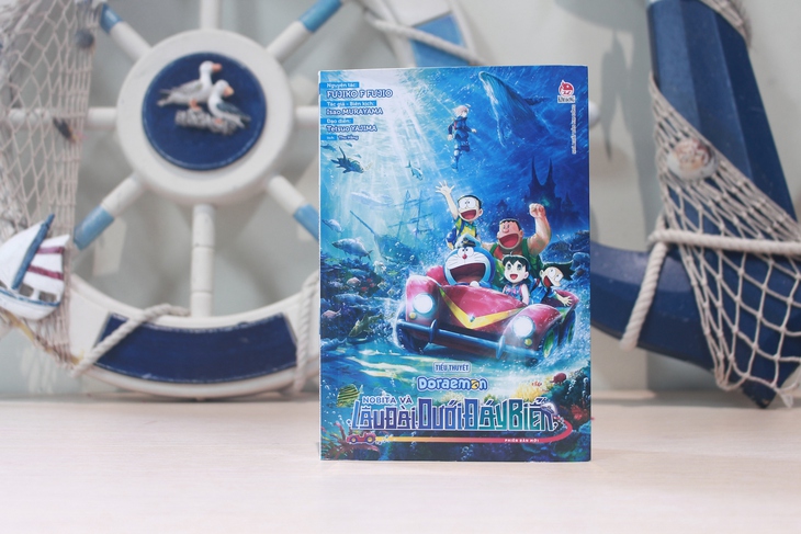 Vừa xem phim vừa đọc truyện Doraemon: Nobita và lâu đài dưới đáy biển - Ảnh 1. doraemon - Ảnh 1.