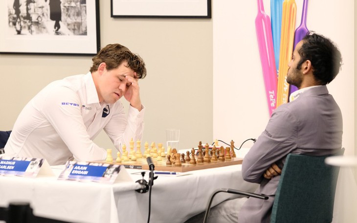 Vẫn quá khó để đánh bại Vua cờ Carlsen - Ảnh 4.