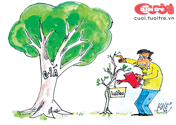 Thi vẽ tranh biếm họa với những đề tài nổi cộm trong xã hội - Ảnh 2.