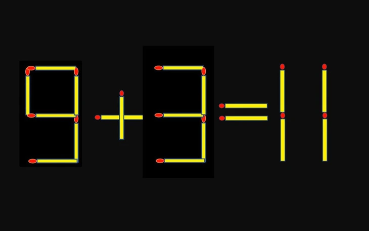 Thử tài IQ: Di chuyển một que diêm để 8+9=12 thành phép tính đúng - Ảnh 9.