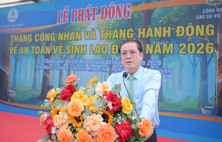Phát động Tháng Công nhân ngành Cao su 2026 - Ảnh 2.