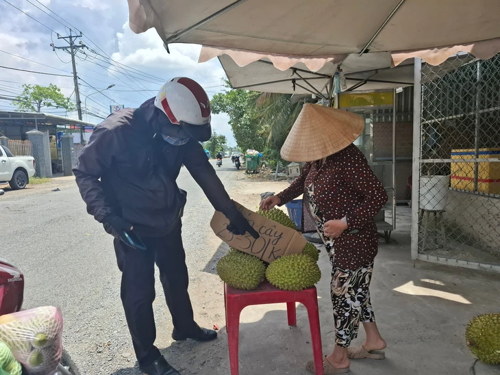 sầu riêng giá rẻ - Ảnh 3.