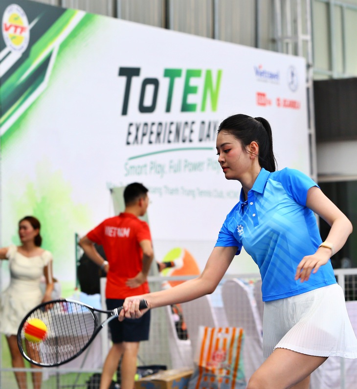 Liên đoàn Quần vợt Việt Nam khai sinh môn toten, kết hợp tennis và pickleball - Ảnh 1.