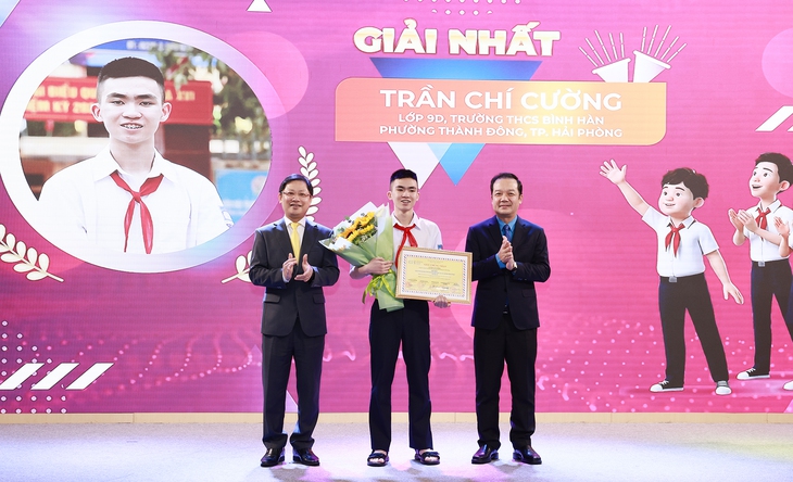 Robot biết ‘thấu cảm’ giúp nam sinh Hải Phòng đoạt giải nhất UPU 2026 - Ảnh 2.