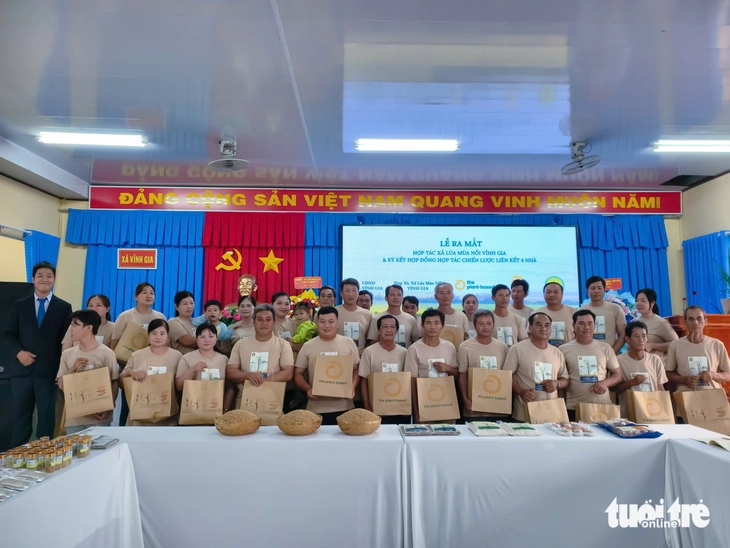 xã lúa mùa nổi Vĩnh Gia - Ảnh 1.