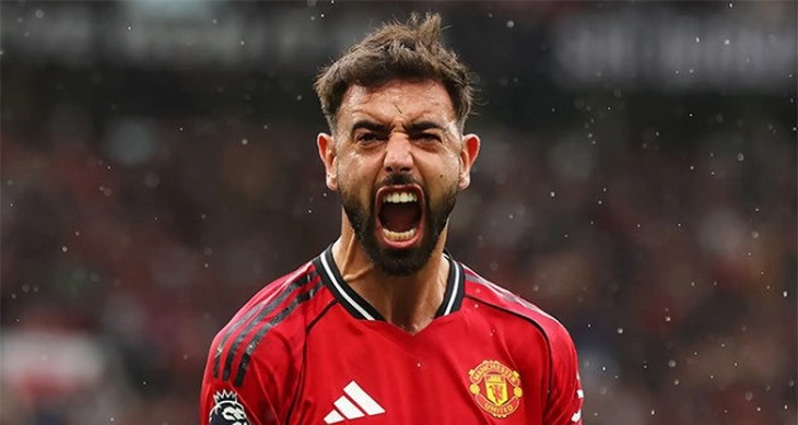 Bruno Fernandes bất ngờ vượt mặt Erling Haaland và Declan Rice - Ảnh 1.