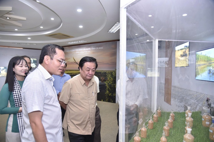 Nguyên Phó chủ tịch Quốc hội Lê Minh Hoan gợi ý khai thác tốt bảo tàng lúa nước - Ảnh 1.