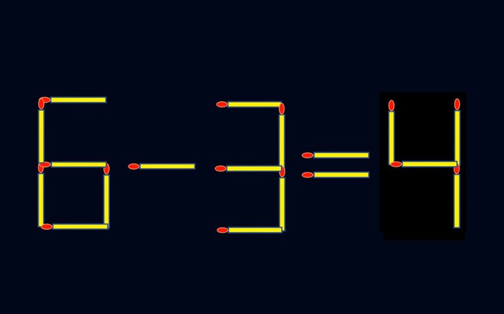 Thử tài IQ: Di chuyển một que diêm để 6+11=5 thành phép tính đúng - Ảnh 8.
