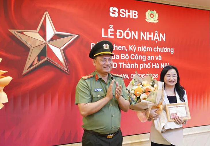 SHB nhận bằng khen của Bộ Công an về phong trào bảo vệ an ninh Tổ quốc - Ảnh 3.