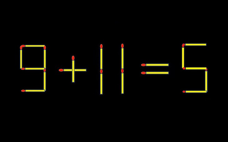 Thử tài IQ: Di chuyển một que diêm để 5+9=15 thành phép tính đúng - Ảnh 9.