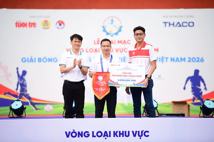 Các danh hiệu vòng loại khu vực phía Nam Giải bóng đá công nhân, viên chức Việt Nam 2026 - Ảnh 5.