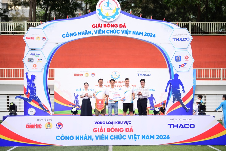 Các danh hiệu vòng loại khu vực phía Nam Giải bóng đá công nhân, viên chức Việt Nam 2026 - Ảnh 6.