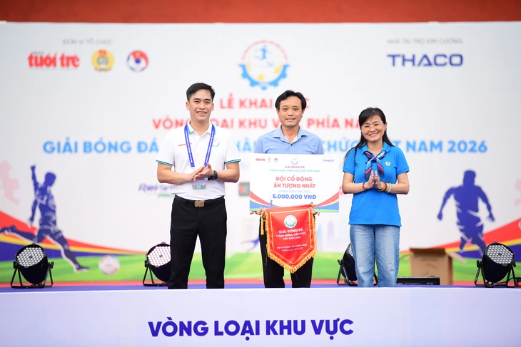 Các danh hiệu vòng loại khu vực phía Nam Giải bóng đá công nhân, viên chức Việt Nam 2026 - Ảnh 7.