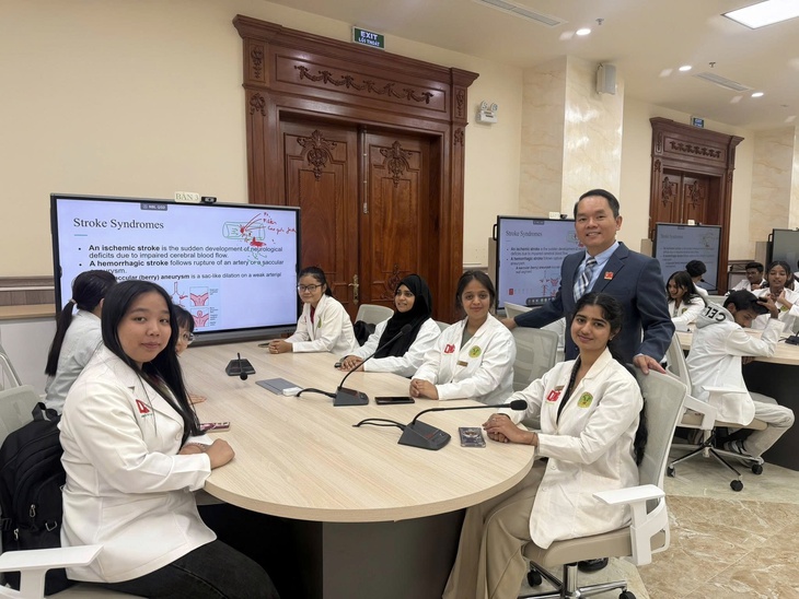 Trường đại học Nam Cần Thơ: Mở rộng môi trường học tập cho sinh viên quốc tế - Ảnh 1.