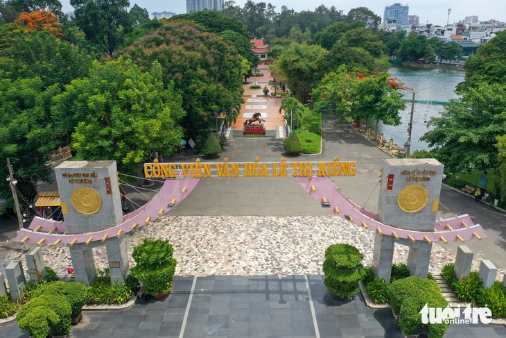 công viên Lê Thị Riêng - Ảnh 1.