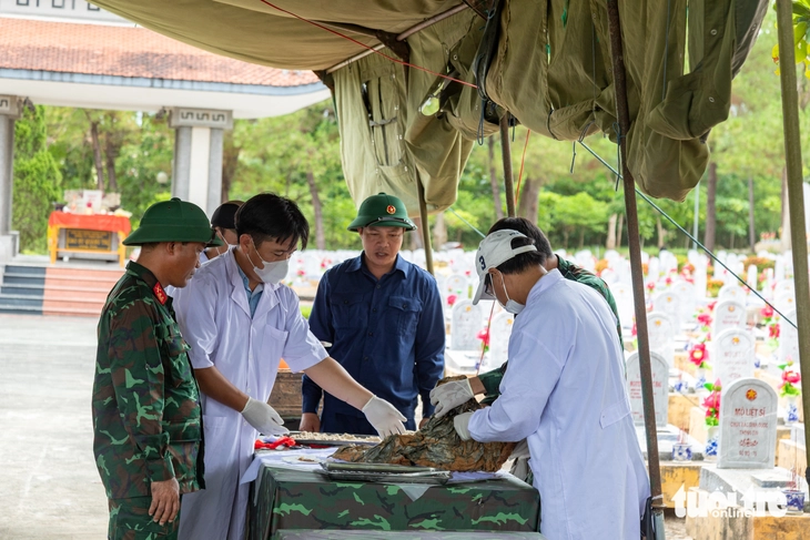 hài cốt liệt sĩ - Ảnh 2.