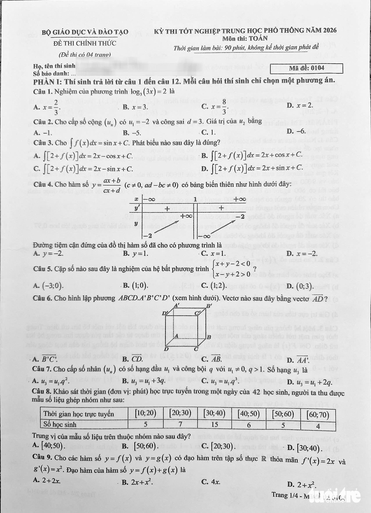 Dễ lấy điểm 7-8, khó có nhiều điểm 10 - Ảnh 1.