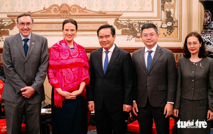 Tân Tổng lãnh sự Úc: Sẵn sàng đồng hành cùng TP.HCM phát triển trung tâm tài chính quốc tế - Ảnh 6. TP.HCM - Ảnh 4.