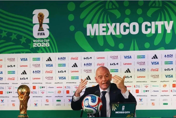 Chủ tịch FIFA Infantino kêu gọi 'bình tĩnh và thư giãn' trước giờ khai mạc World Cup 2026 - Ảnh 1.