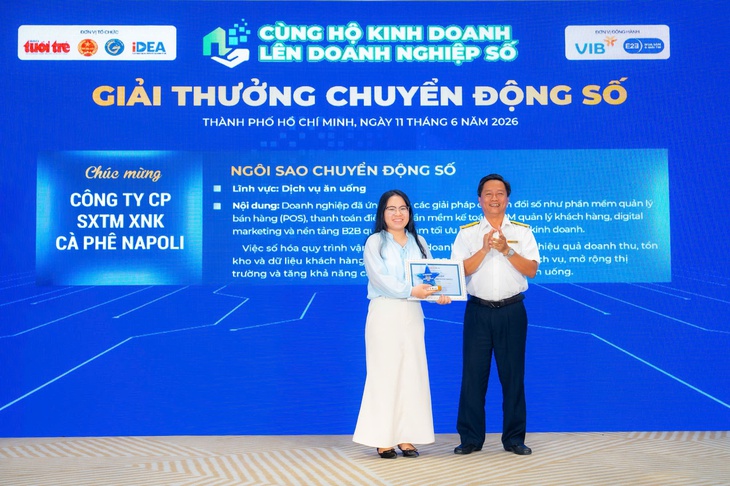 Trao giải cho những hộ kinh doanh chuyển đổi số tiêu biểu tại TP.HCM - Ảnh 3.
