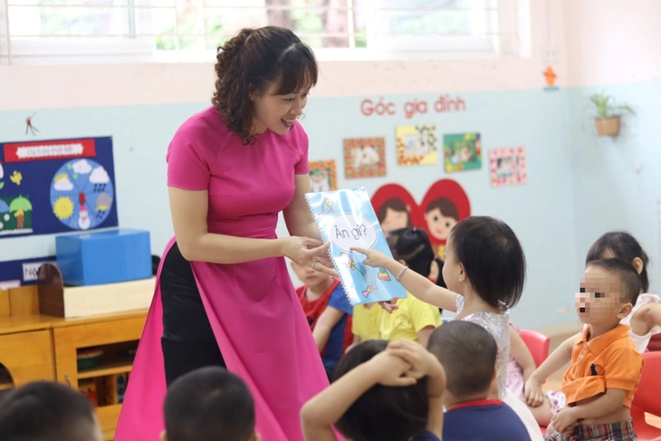 giáo viên mầm non - Ảnh 1.
