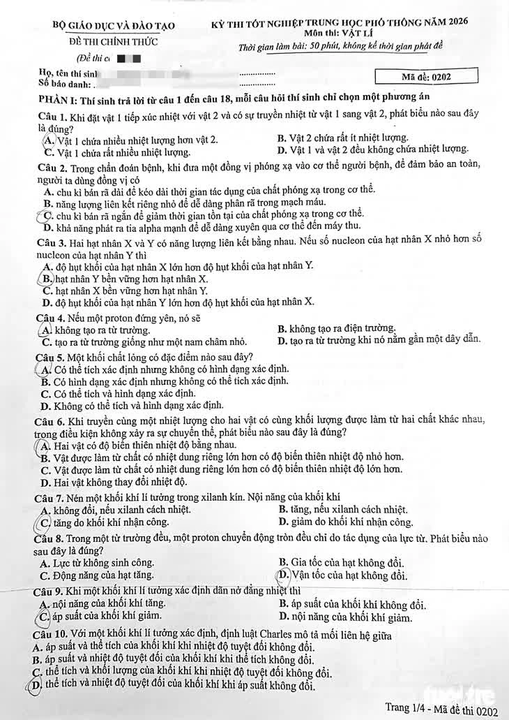 tốt nghiệp thpt - Ảnh 1.