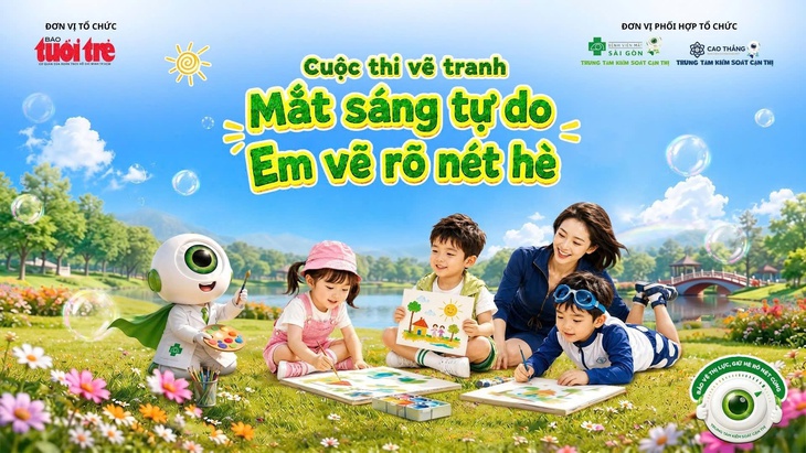 Khởi động cuộc thi vẽ tranh cho thiếu nhi, tổng giải thưởng lên đến 150 triệu đồng - Ảnh 1. Thiếu nhi thi vẽ tranh, tổng giải thưởng 150 triệu đồng - Ảnh 1.