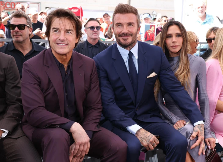 David Beckham nhận sao trên Đại lộ Danh vọng Hollywood - Ảnh 5.
