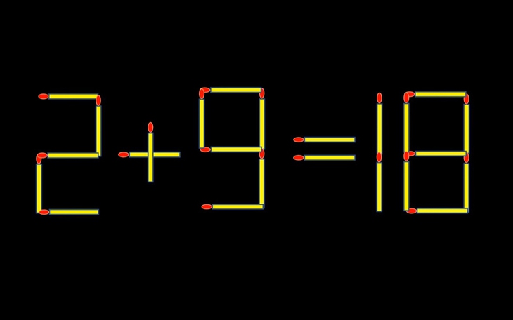 Thử tài IQ: Di chuyển một que diêm để 9+3=13 thành phép tính đúng - Ảnh 7.