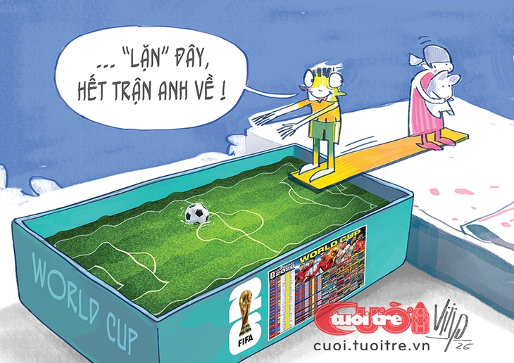 Khi tuần trăng mật đụng World Cup - Ảnh 1.