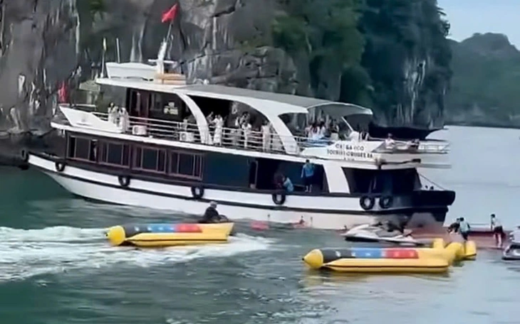 Hải Phòng chỉ đạo làm rõ nguyên nhân vụ hai tàu khách đâm va trên vịnh Lan Hạ làm 1 người chết - Ảnh 2.