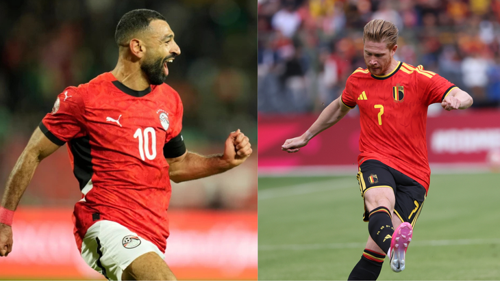 Trực tuyến Bỉ - Ai Cập (2h ngày 16-6): De Bruyne đối đầu Salah - Ảnh 1.
