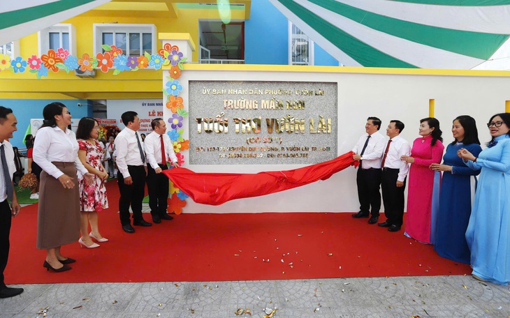 TP.HCM khánh thành Trường THPT Võ Nguyên Giáp - Ảnh 3.