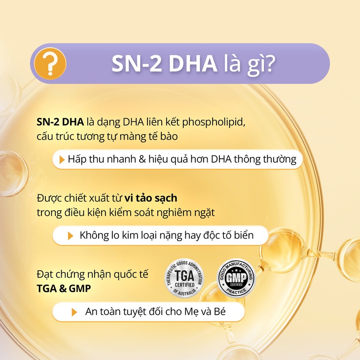 1.000 ngày vàng: Vì sao mẹ bầu nên chọn DHA dễ hấp thu cho con? - Ảnh 2.