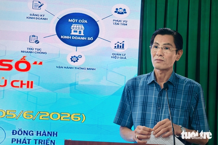 Mô hình 'Một cửa kinh doanh số' tại Củ Chi giúp người dân thủ tục gì? - Ảnh 3.