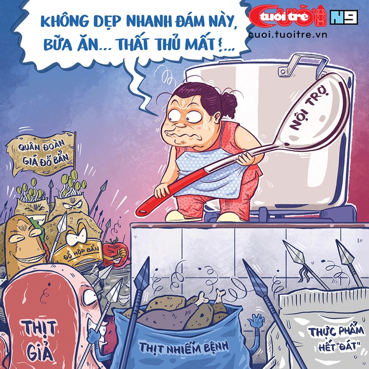 Bà nội trợ sắp thất thủ  - Ảnh 1.