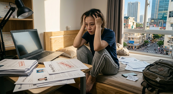 Nộp CV cũng lo, đi phỏng vấn cũng sợ vì sợ bị từ chối đến mức chẳng dám ứng tuyển - Ảnh 1.