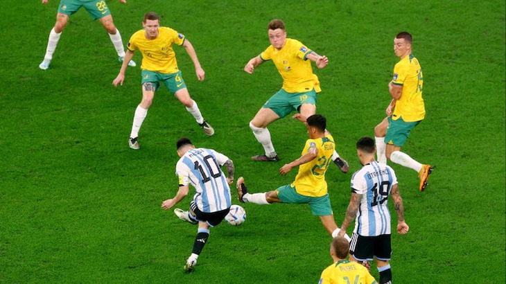 Cùng nhìn lại 16 bàn thắng của Messi ở các kỳ World Cup - Ảnh 4.