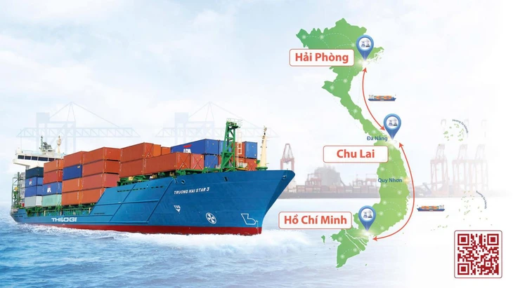 Trước nhu cầu vận chuyển hàng hóa ngày càng tăng, THILOGI nâng tần suất khai thác các tuyến vận tải biển nội địa, mở rộng năng lực tiếp nhận đơn hàng và tối ưu giải pháp logistics. - Ảnh 1.