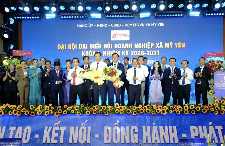 Hội doanh nghiệp cấp xã đầu tiên của Tây Ninh được tổ chức tại xã cửa ngõ giáp ranh TP.HCM trên quốc lộ 1 - Ảnh 1.