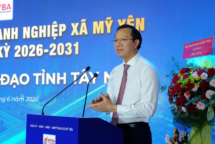 Hội doanh nghiệp cấp xã đầu tiên của Tây Ninh được tổ chức tại xã cửa ngõ giáp ranh TP.HCM trên quốc lộ 1 - Ảnh 2.