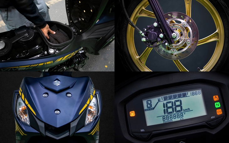Huyền thoại Việt Nam một thời Suzuki Viva nâng cấp: Đấu Honda Future bằng ABS, bộ tem cá tính - Ảnh 4.