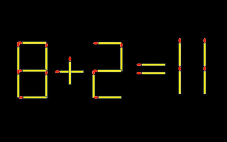 Thử tài IQ: Di chuyển một que diêm để 11+8=9 thành phép tính đúng - Ảnh 8.