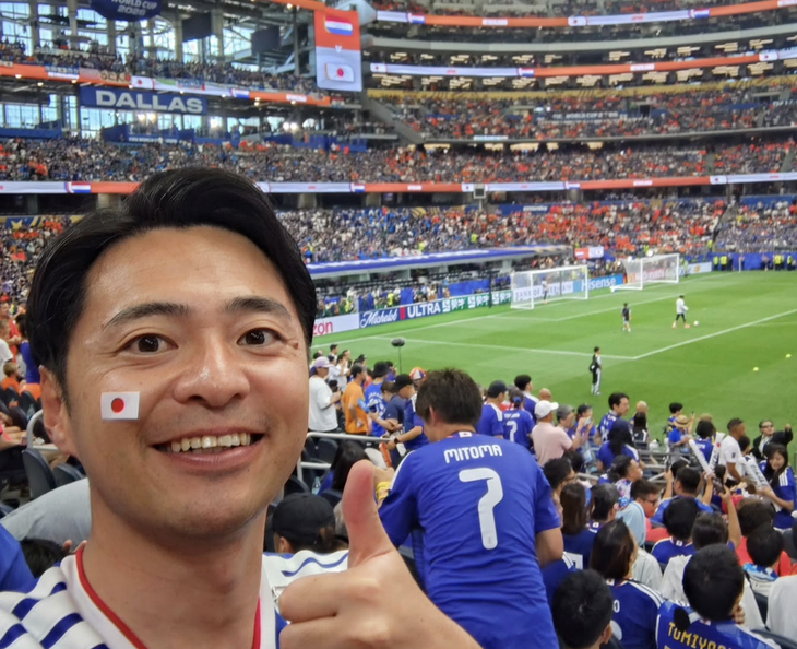Nam cổ động viên Nhật gây bão tại World Cup chỉ nhờ một câu nói - Ảnh 2.