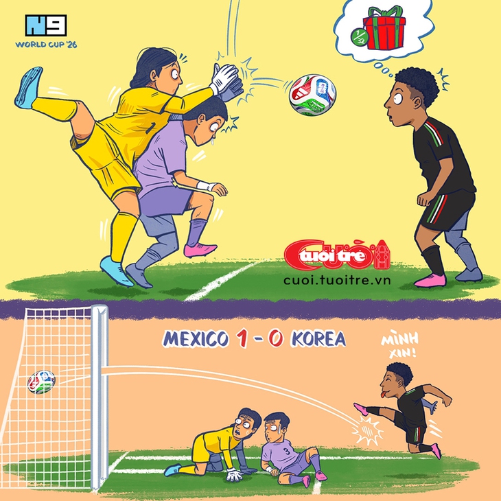 Mexico nhận quà tặng bất ngờ từ Hàn Quốc - Ảnh 1.