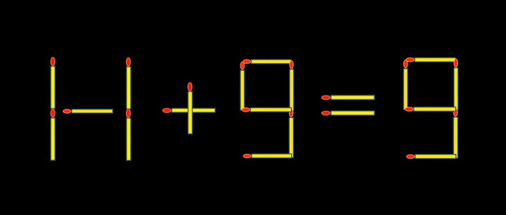 Thử tài IQ: Di chuyển một que diêm để 11+8=9 thành phép tính đúng - Ảnh 1.