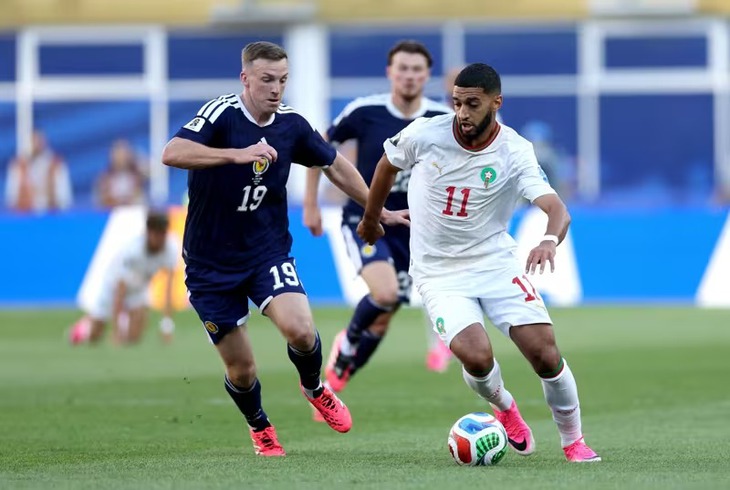 Morocco đánh bại Scotland nhờ bàn thắng phút thứ 2 - Ảnh 2.