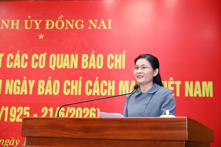 Thành uỷ Đồng Nai gặp gỡ các cơ quan báo chí - Ảnh 1.