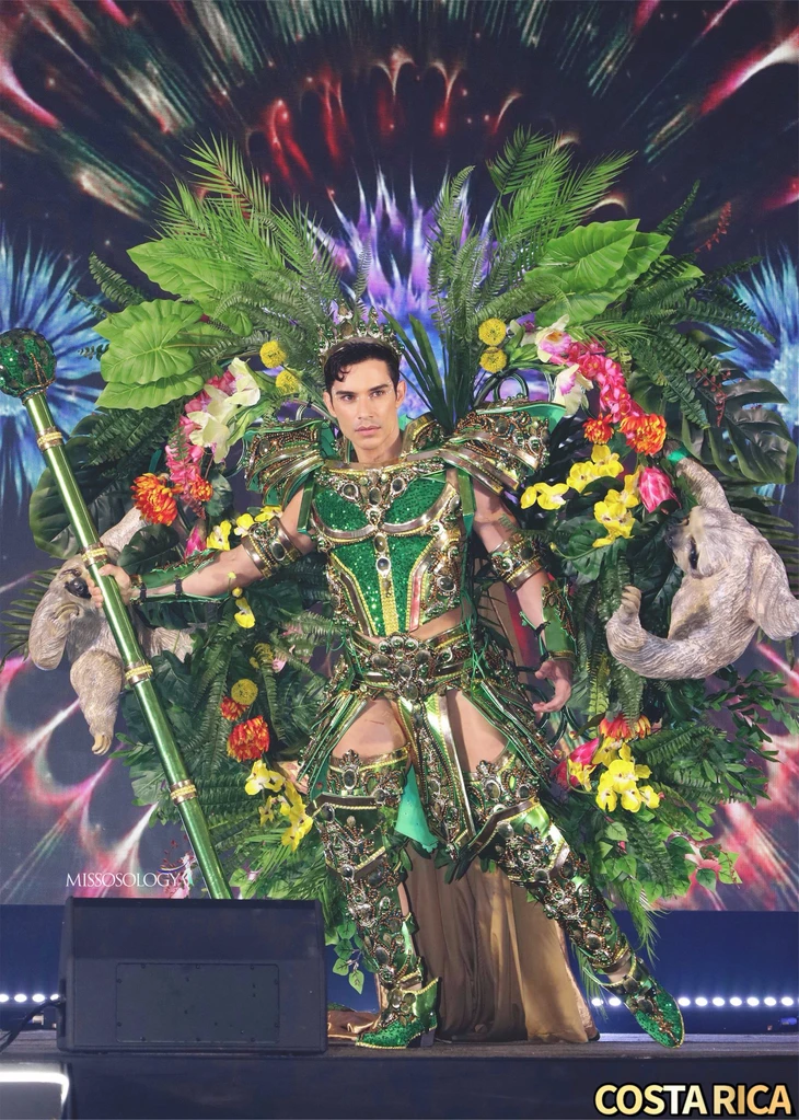 Trang phục dân tộc Man of the World 2026 gây tranh cãi vì thiên về trình diễn - Ảnh 1. Man of the World - Ảnh 1.
